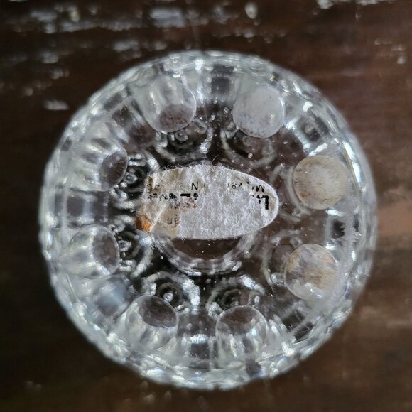 Vintage Lillian Vernon Glass Flower Frog, 9 Hole Glass Flower Frog - Picture 3 of 3